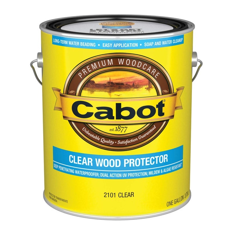 Cabot Clear Wood Protector, Clear, 1 Gallon - Image 1